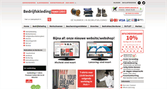 Desktop Screenshot of bedrijfskleding-handelshuis.nl